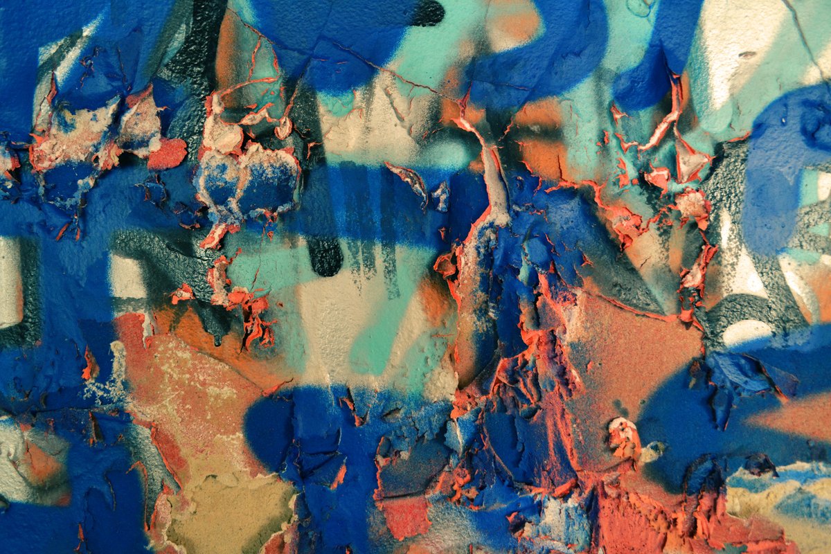Image of colorful painted wall - A beginner's guide to royalty-free content - Image