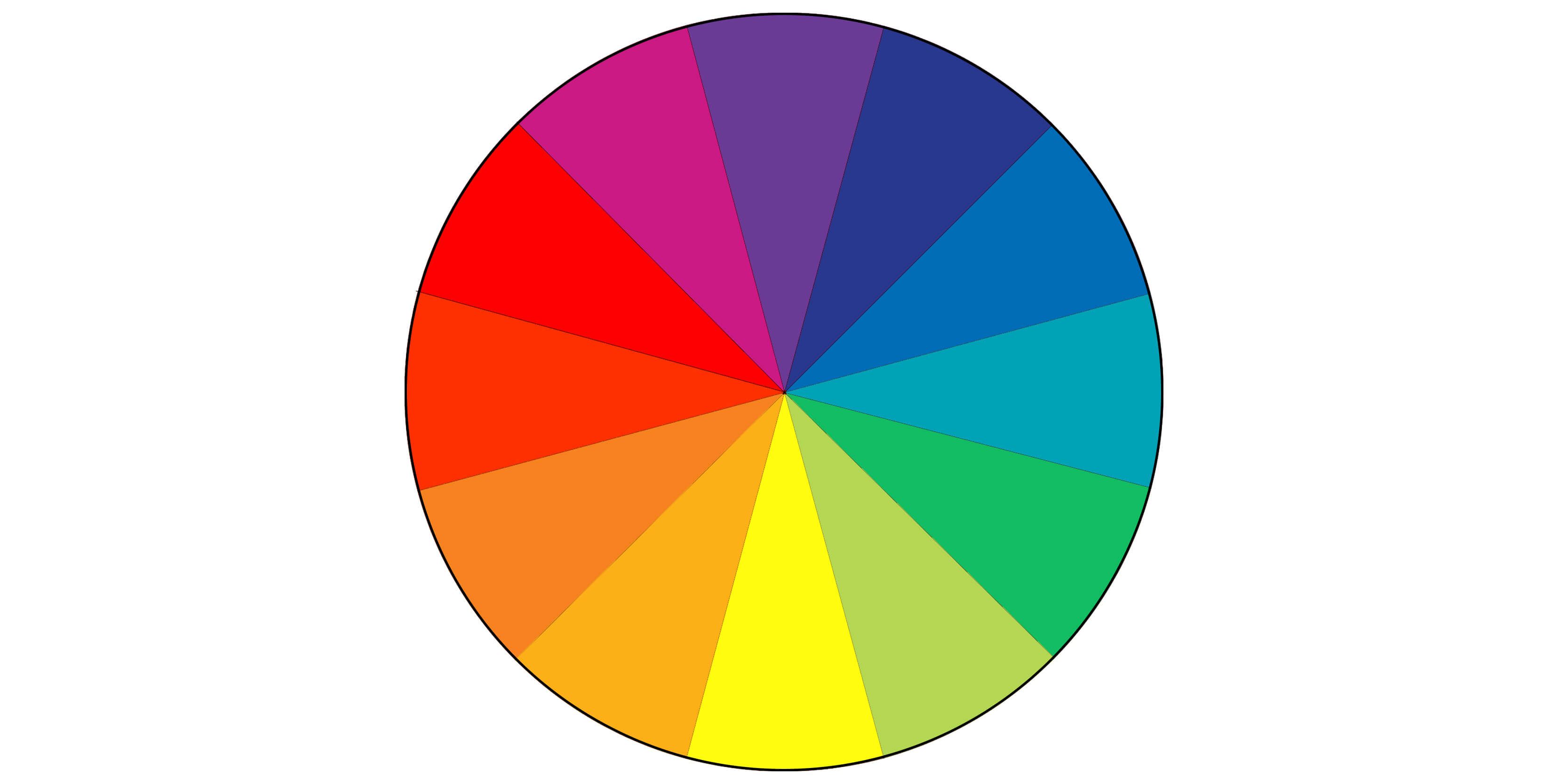 Colour wheel - How to create a perfect modern color scheme for your website - Image