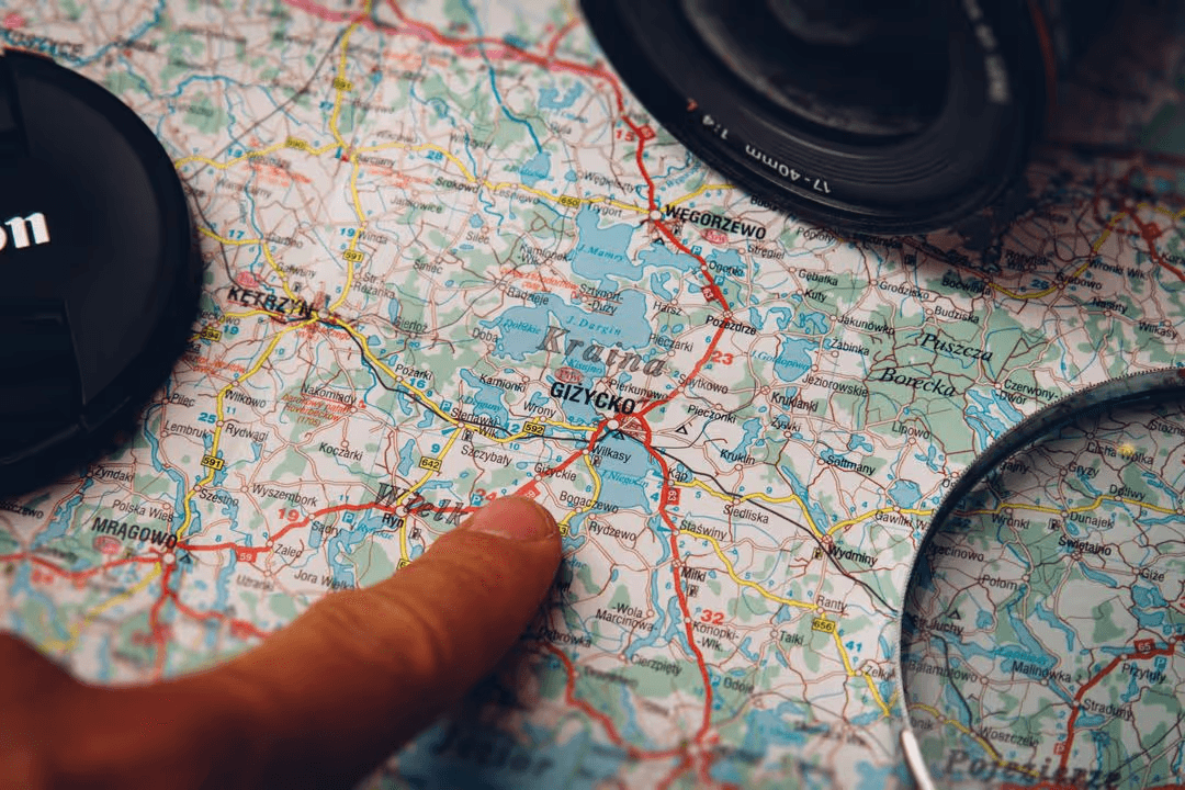 Image of a map - Be consistent and think ahead - Image