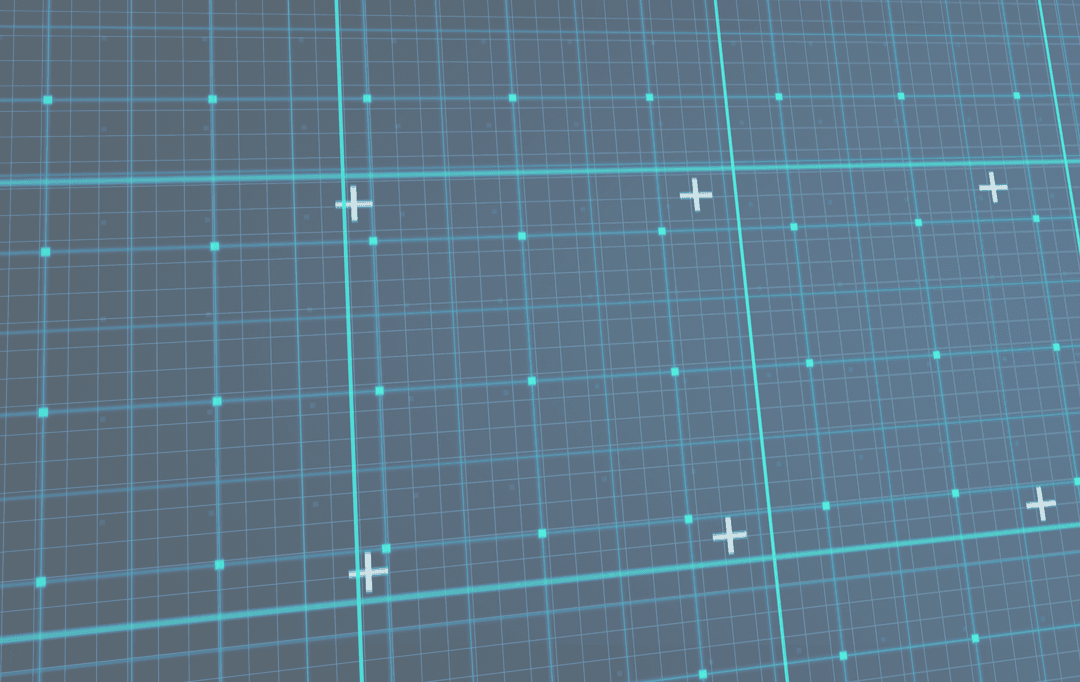 Digital Grid with Lines and Markers on Transparent Background - Download Free Stock Images Pikwizard.com