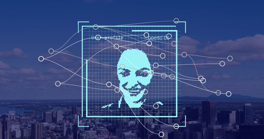 Digital Face Recognition with Global Network over Urban Landscape