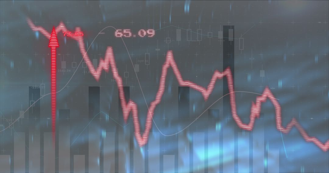 Dynamic Financial Growth Representing Business Trends