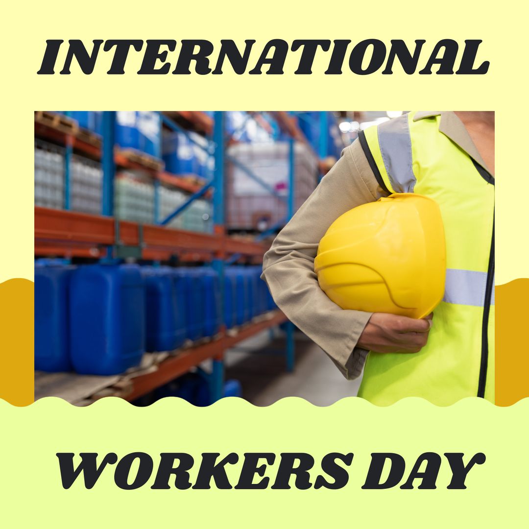 International Workers Day Celebration with Warehouse Worker