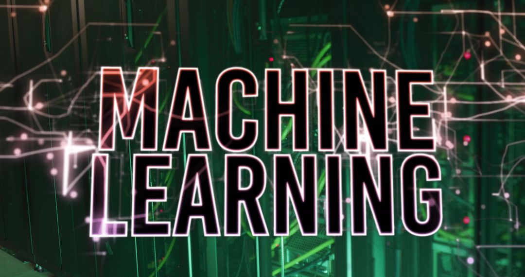 Machine Learning Concept Over Surreal Network Visuals - Free Images, Stock Photos and Pictures on Pikwizard.com
