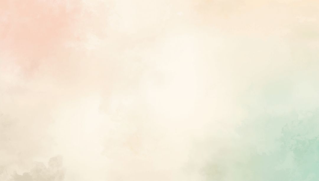 Soft Pastel Watercolor Background with Gentle Gradient and Subtle Brush Marks