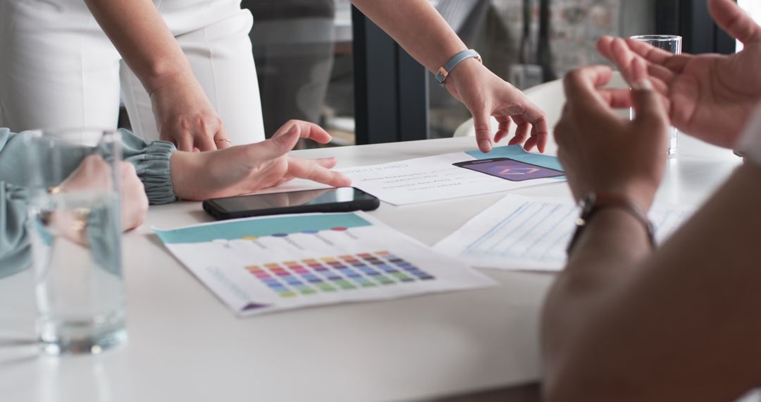 Collaborative Team Meeting on App Design