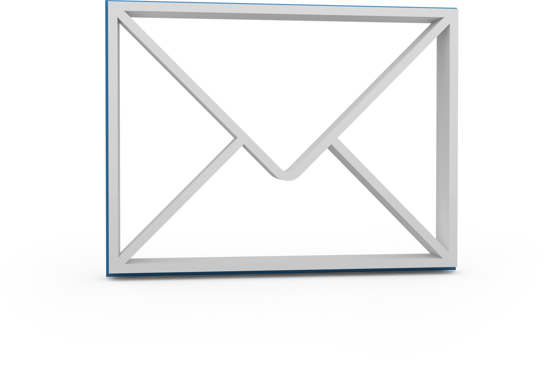 3D Transparent Envelope Icon for Email Interface Design - Download Free Stock Images Pikwizard.com