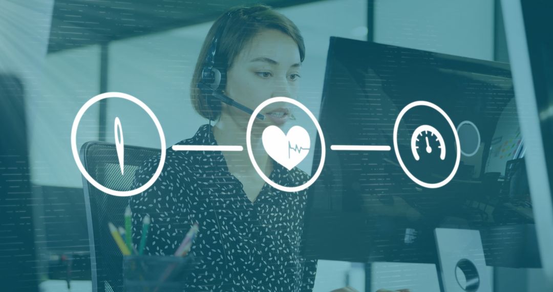 Customer Support Agent with Digital Interface Technology