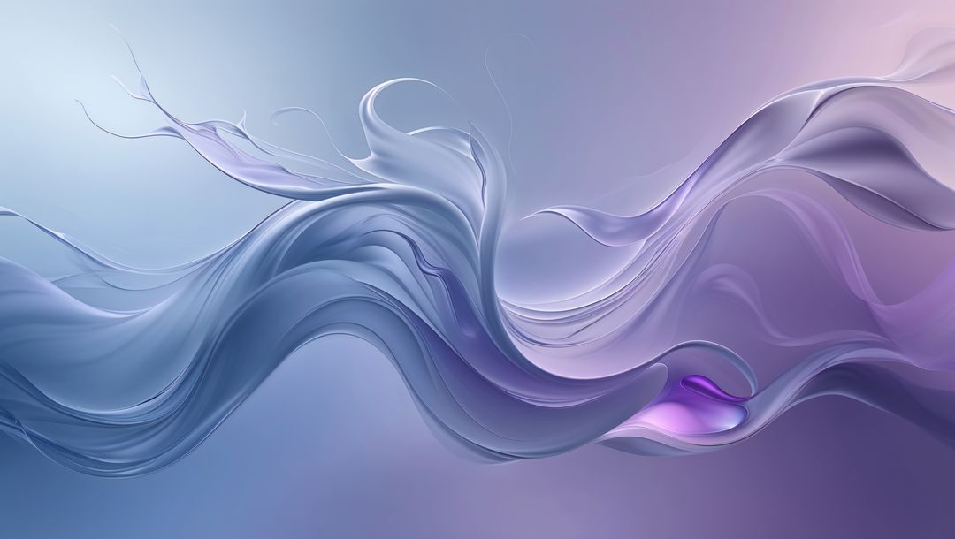 Elegant Abstract Fluid Shapes with Pastel Gradients
