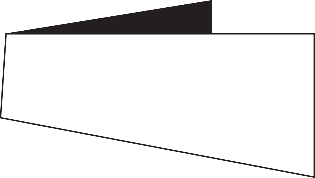 Geometric Abstract Shape on Transparent Background