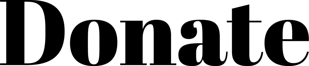 Donate Text Transparent Style for Finance and Support