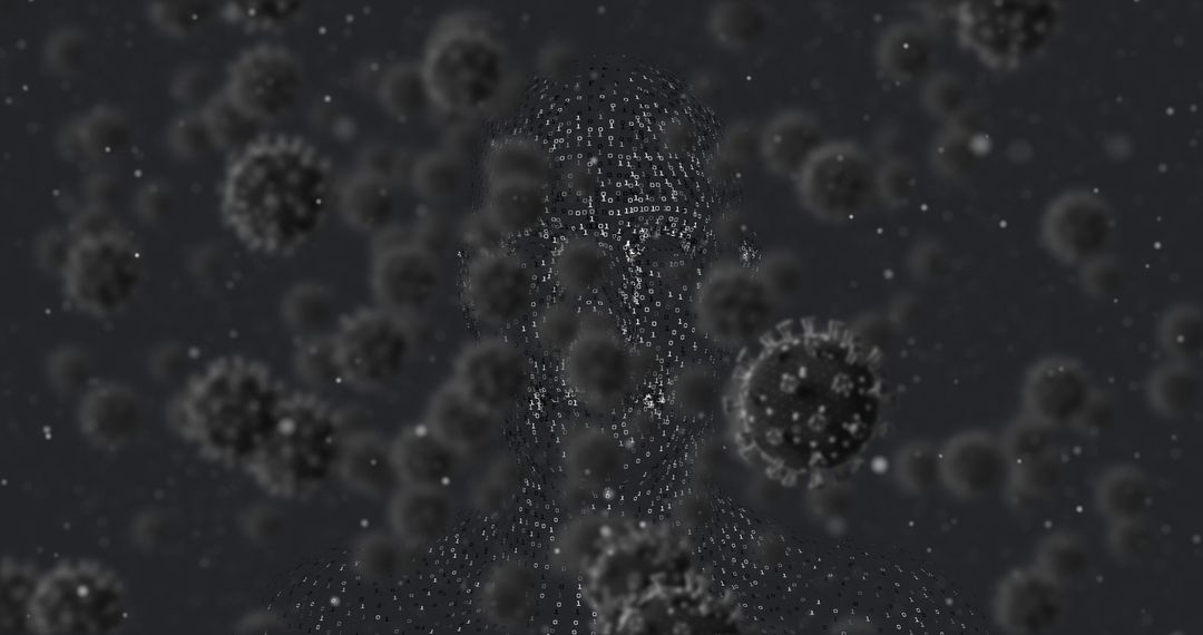 Digital Representation of COVID-19 Virus Particles