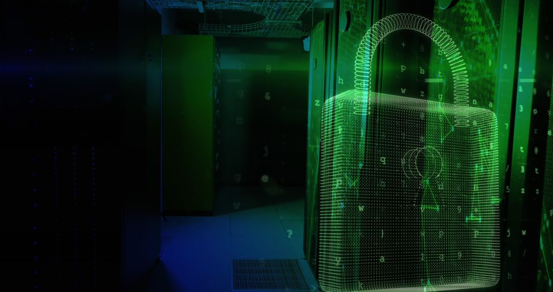 Digital Security Lock Over Data Center