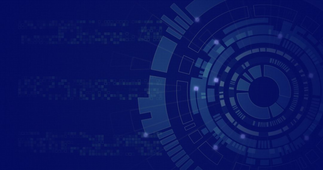 futuristic digital interface with data processing visualization - Free Images, Stock Photos and Pictures on Pikwizard.com