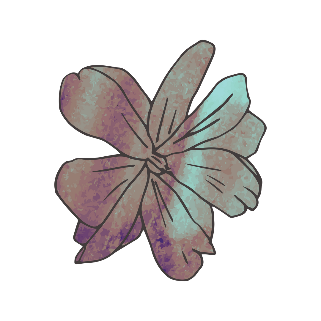 Digital Flower Illustration with Transparent Design - Download Free Stock Images Pikwizard.com