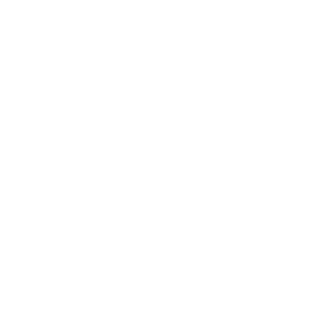 Seamless White Triangles Pattern on Transparent Background