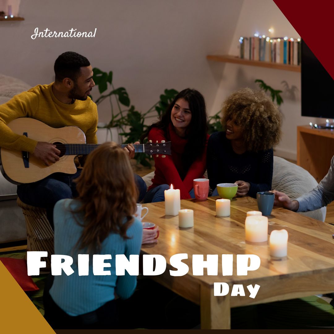 Celebrating Friendship and Music in Multiracial Home Gathering