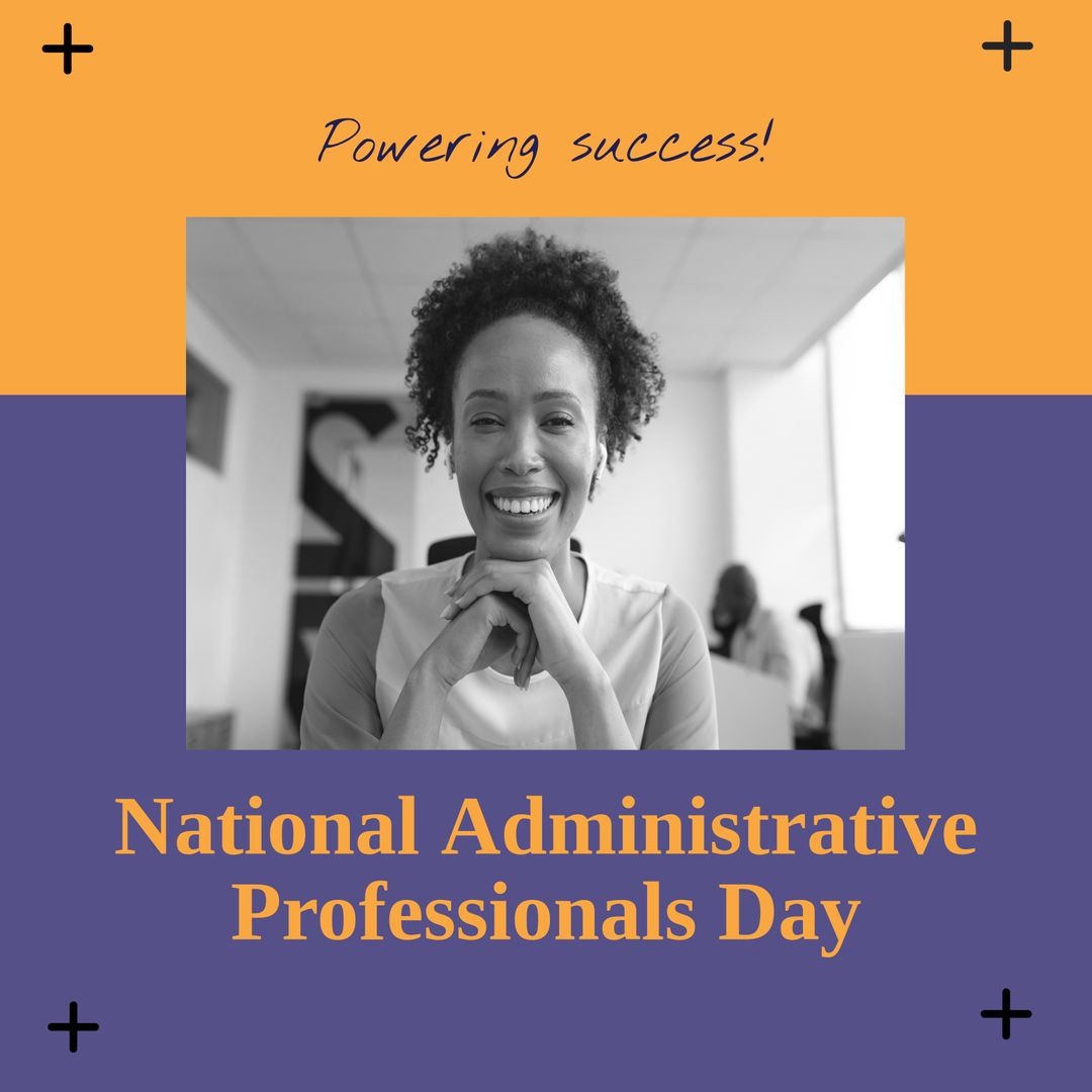 Celebrating National Administrative Professionals Day with Smiling Colleague
