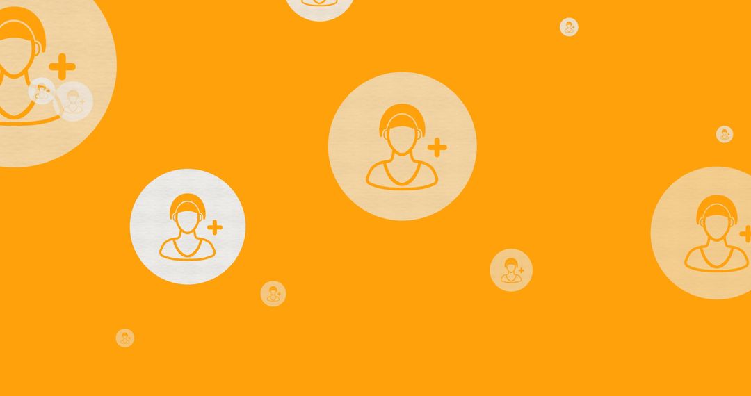 Abstract Digital Networking and Connection Concept