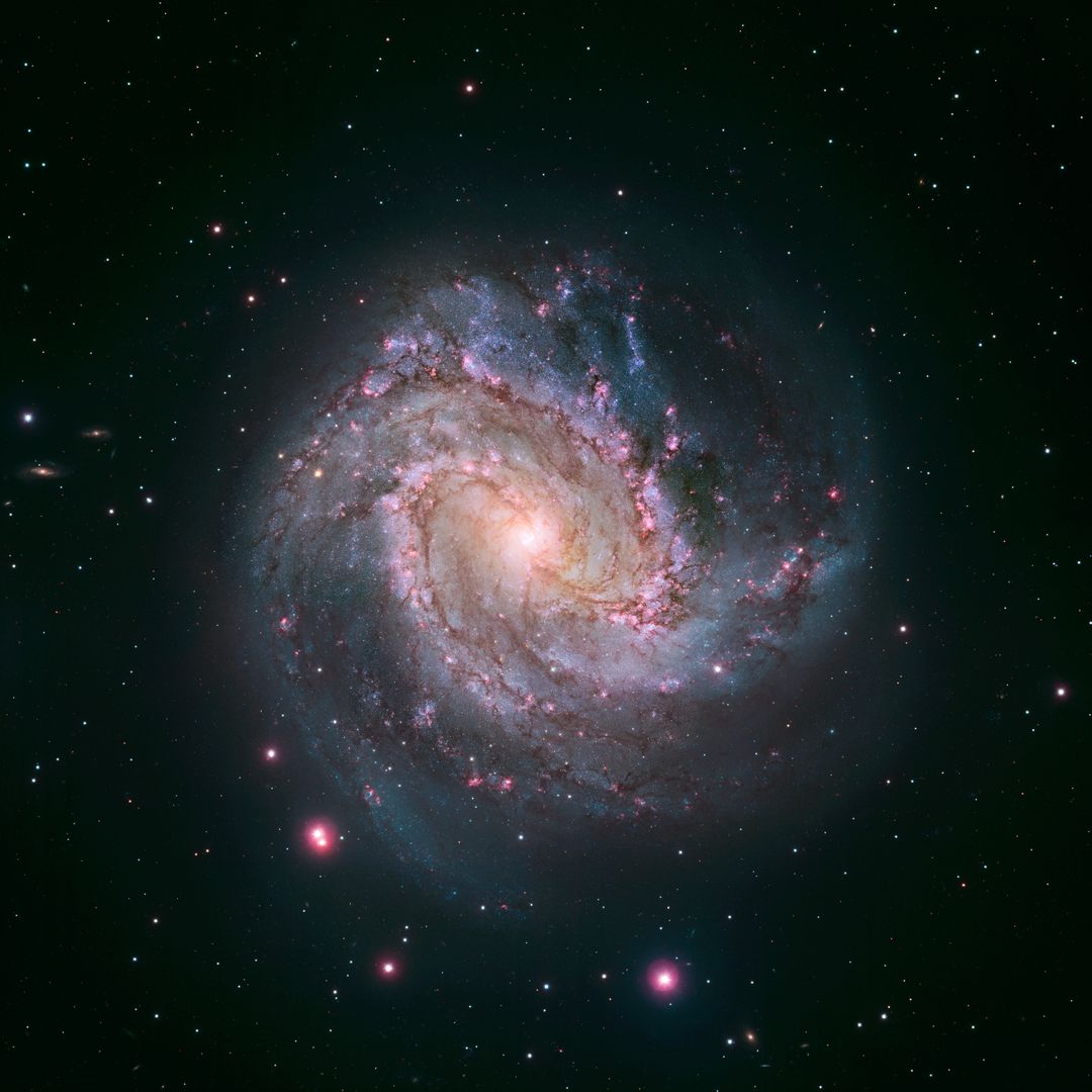 spiral galaxy M83 - Free Images, Stock Photos and Pictures on Pikwizard.com
