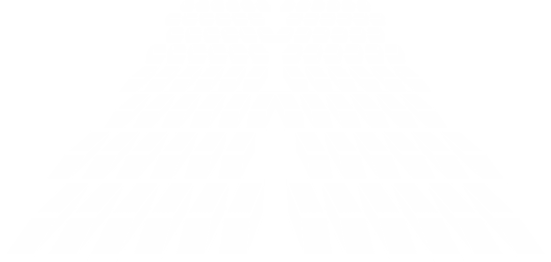 Contemporary Abstract White Shapes on Transparent Background