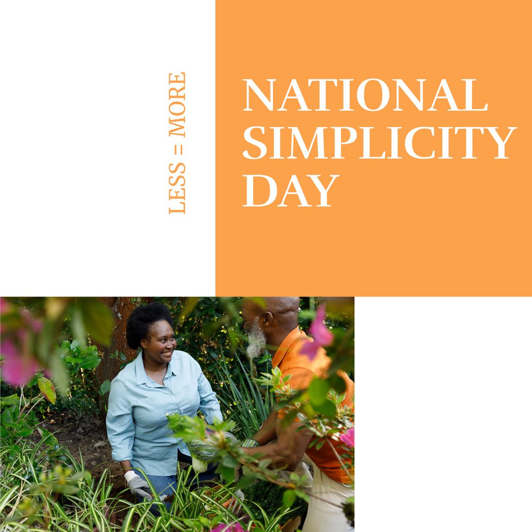 Celebrating National Simplicity Day with Gardening