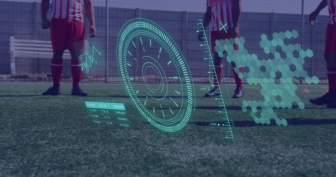 Digital Interface Analyzing Soccer Game Tactics