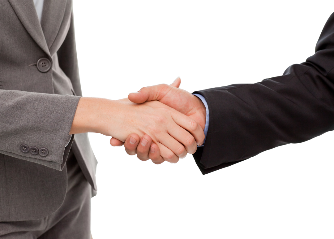 Transparent Business Handshake Closes Successful Deal - Download Free Stock Images Pikwizard.com