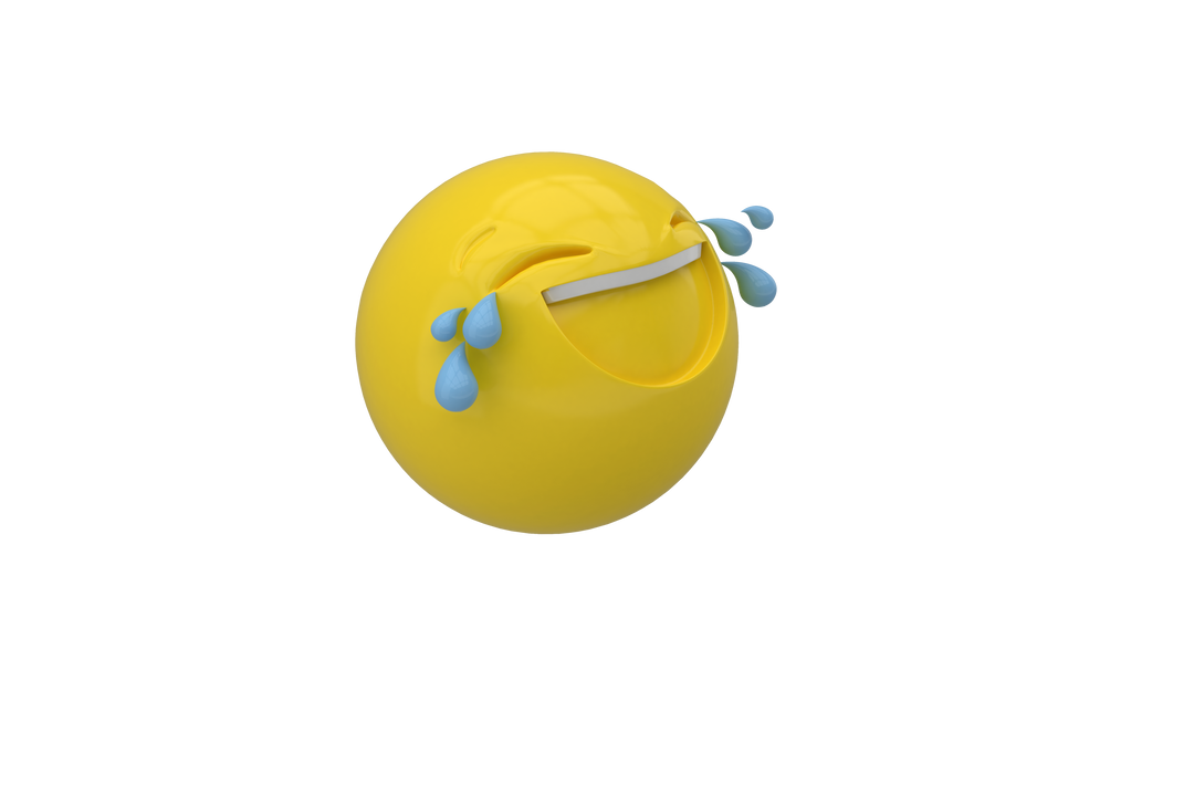 Transparent Background of 3D Laughing Smiley Face Emoticon - Download Free Stock Images Pikwizard.com