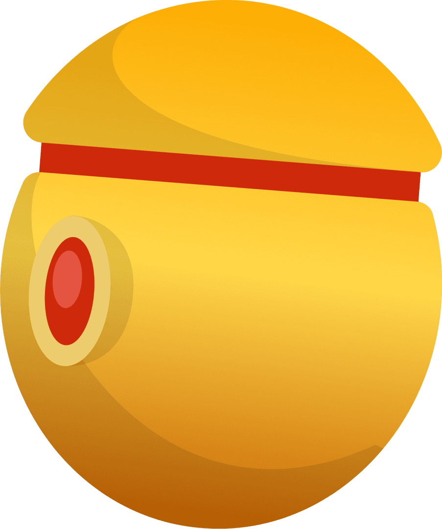 Futuristic Drone Illustration Transparent Background