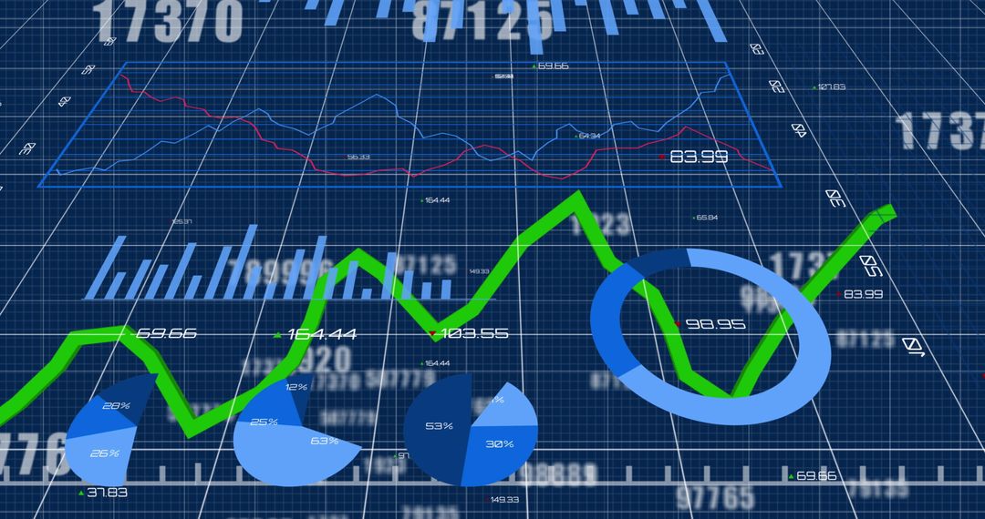 Digital Financial Dashboard with Global Network Statistics