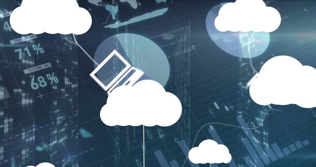 Cloud Computing Network with Digital Analytics Overlay