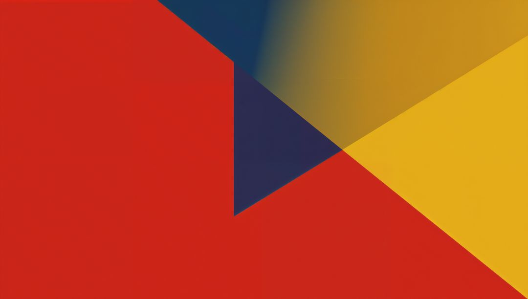 Vibrant Geometric Abstract Art with Bold Colors