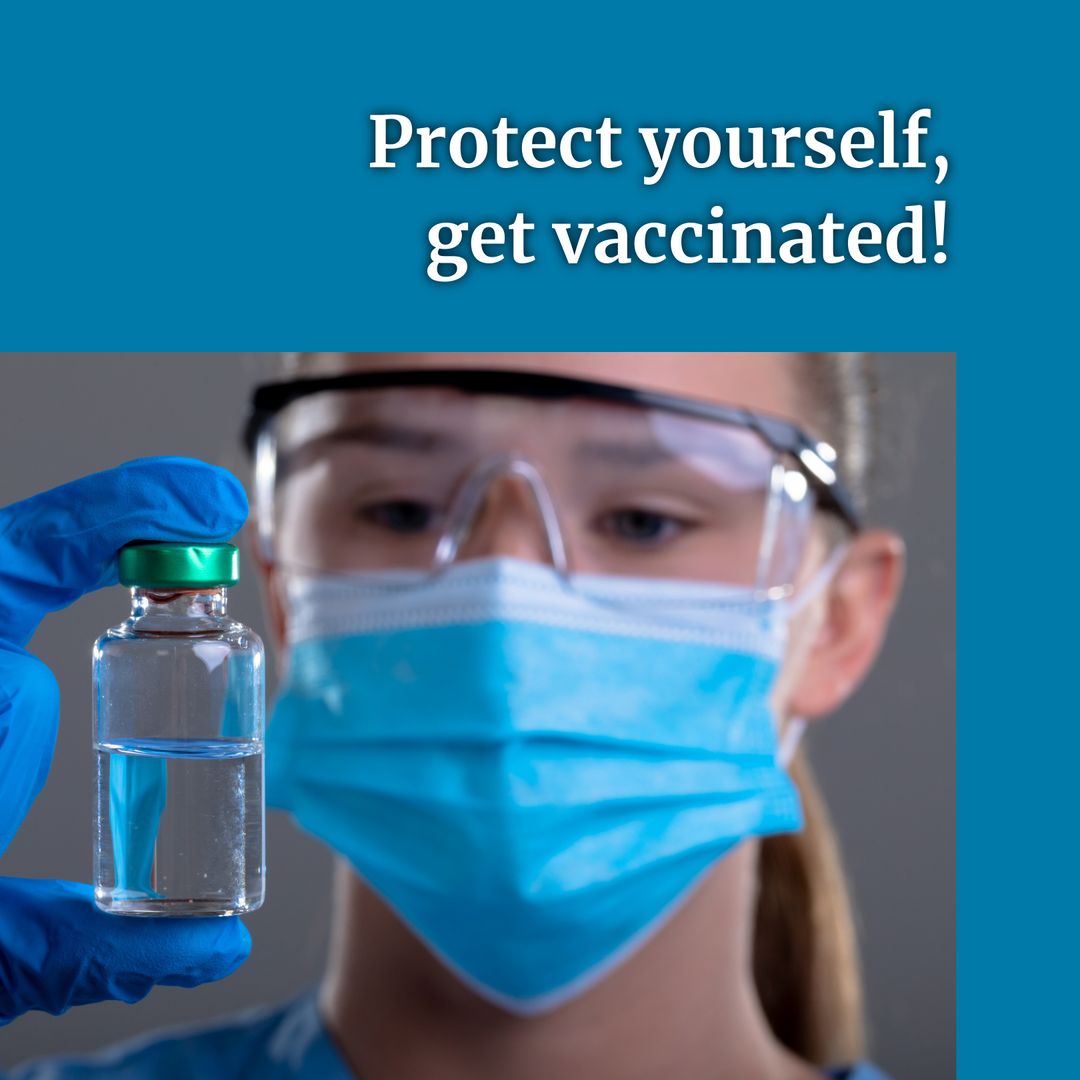 Health Professional Promoting Vaccine Awareness
