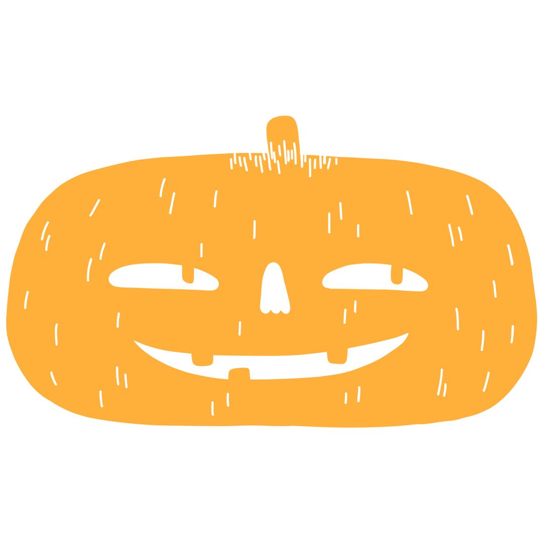 Cheerful Carved Pumpkin Graphic for Halloween Festivities - Download Free Stock Templates Pikwizard.com