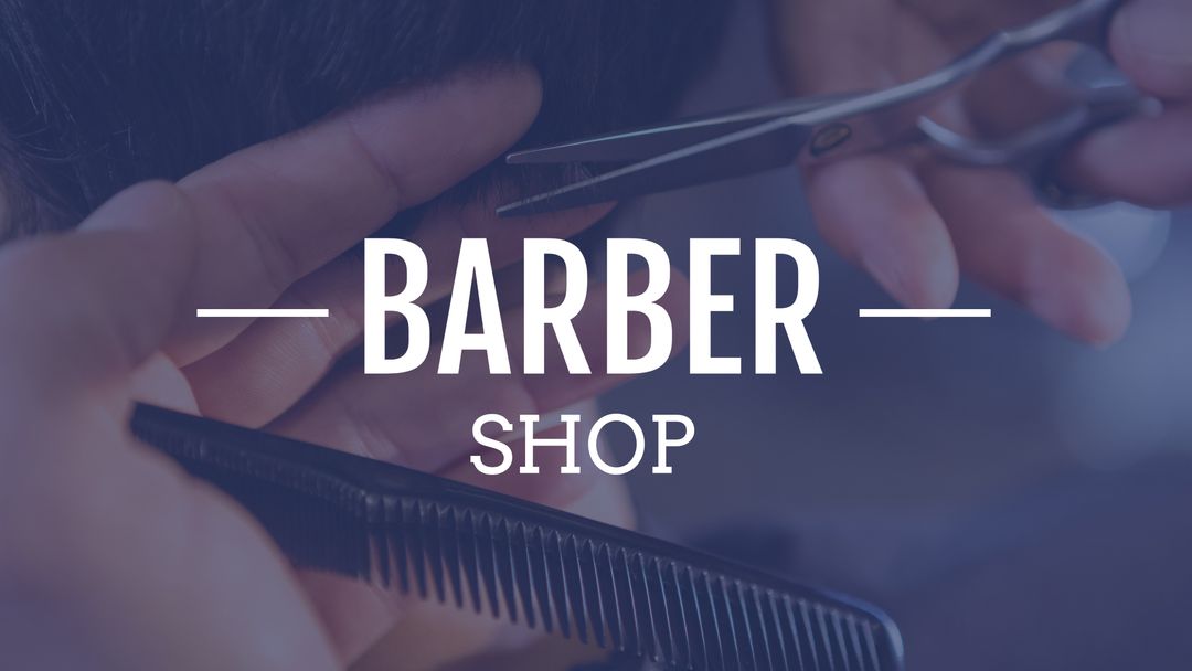 Barber Shop Highlighting Professional Haircut Services