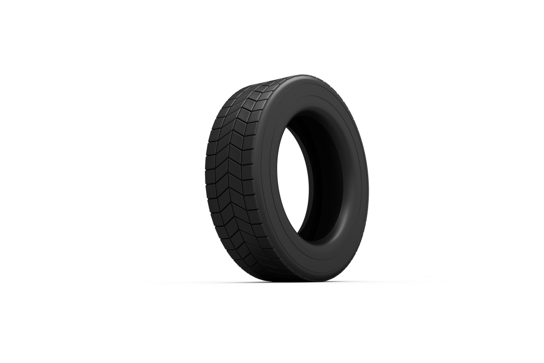 Transparent illustration of a black 3D tire - Download Free Stock Images Pikwizard.com