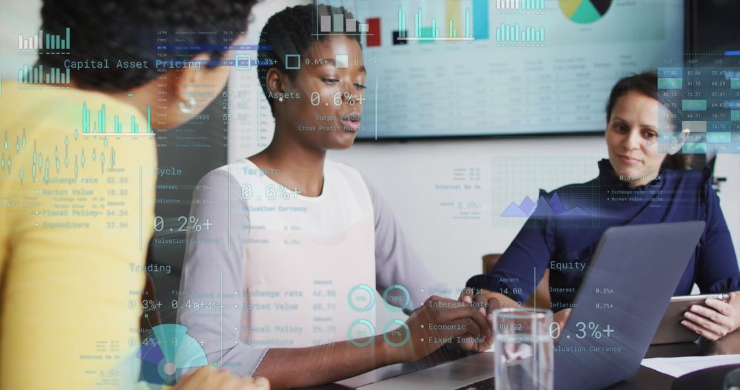 Digital Data Analysis in Multicultural Business Meeting