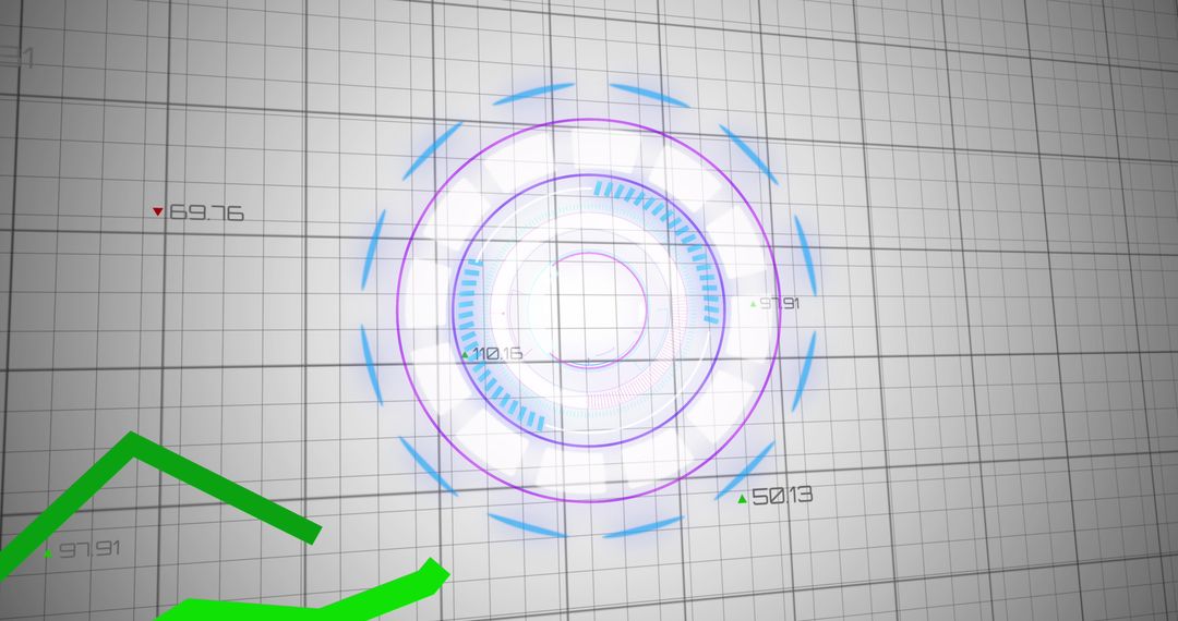 Digital Financial Analytics with Abstract Data Visualization