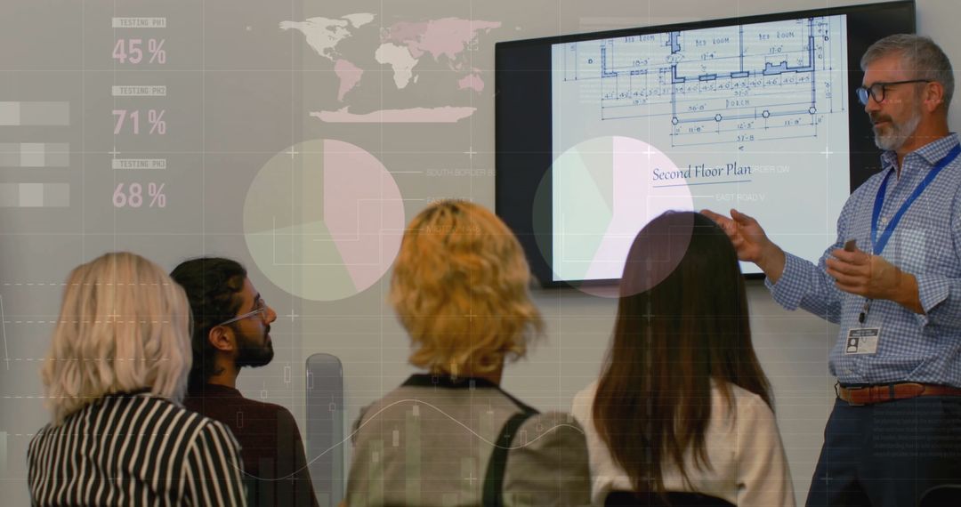 Business Presentation on Financial Data Analysis with Diverse Team