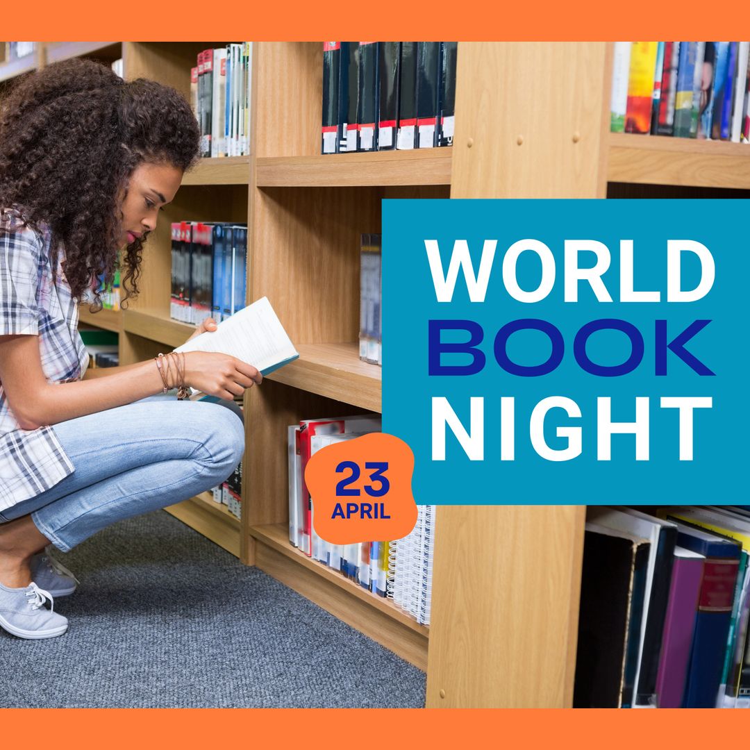 World Book Night Celebration in Library Setting
