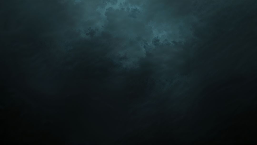 Mysterious Deepsea with Shimmering Light Patterns