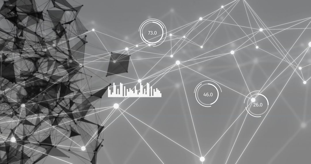 Abstract Network Visualization with Data Elements