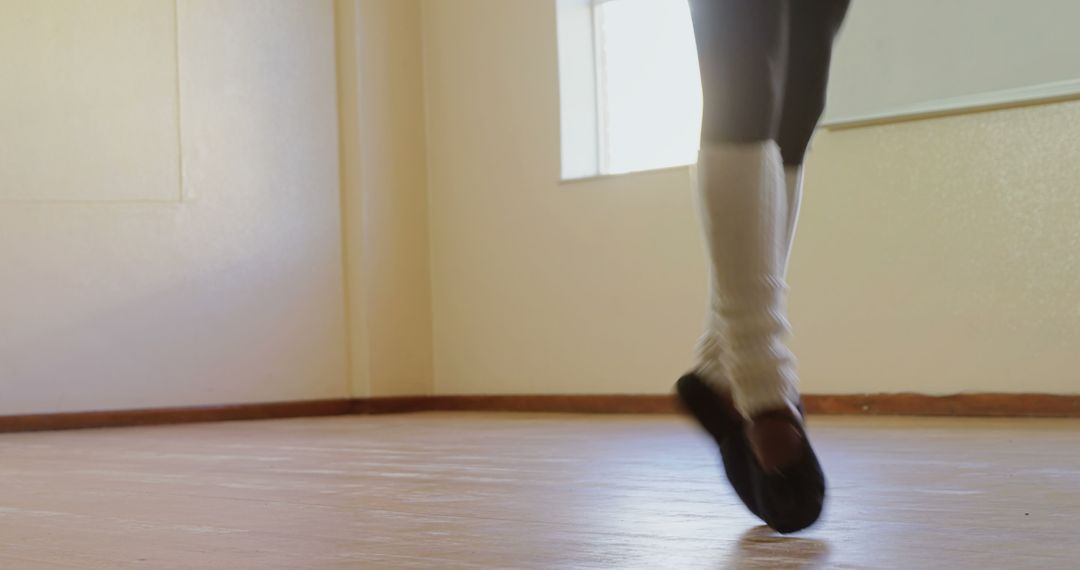 Dance Studio Tap Dancing Footwork Practicing Movement