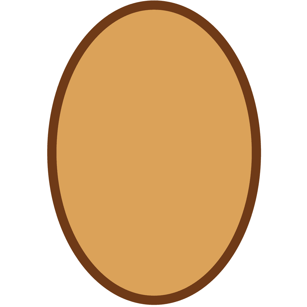 Orange Oval Shape on Transparent Background for Design Concepts - Download Free Stock Images Pikwizard.com