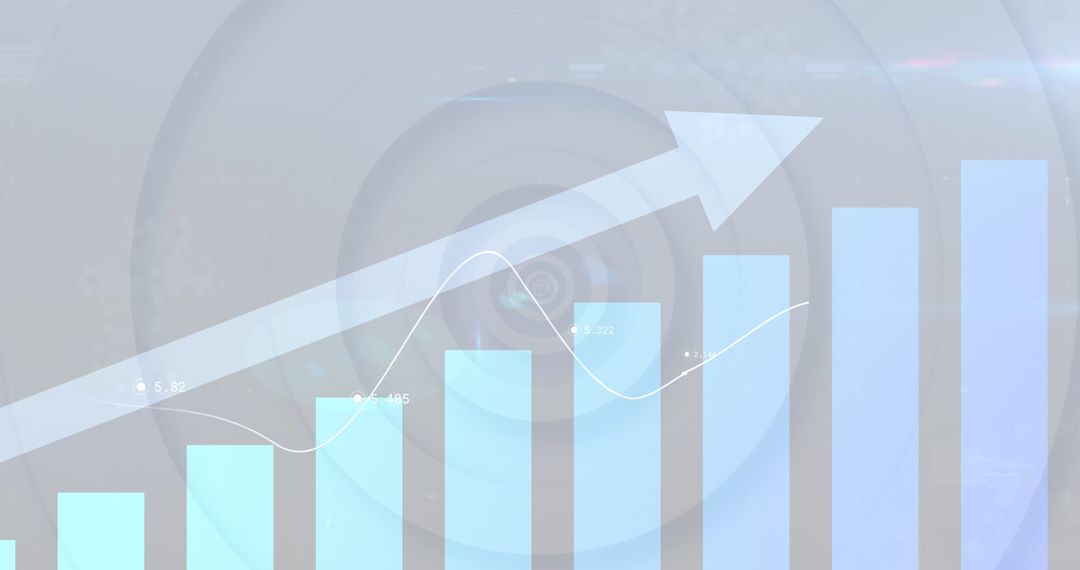 Abstract Financial Statistics and Growth Arrow Concept