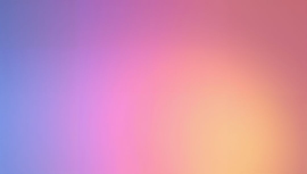 Soft pastel gradient blending periwinkle to peach for minimalist background and UI design