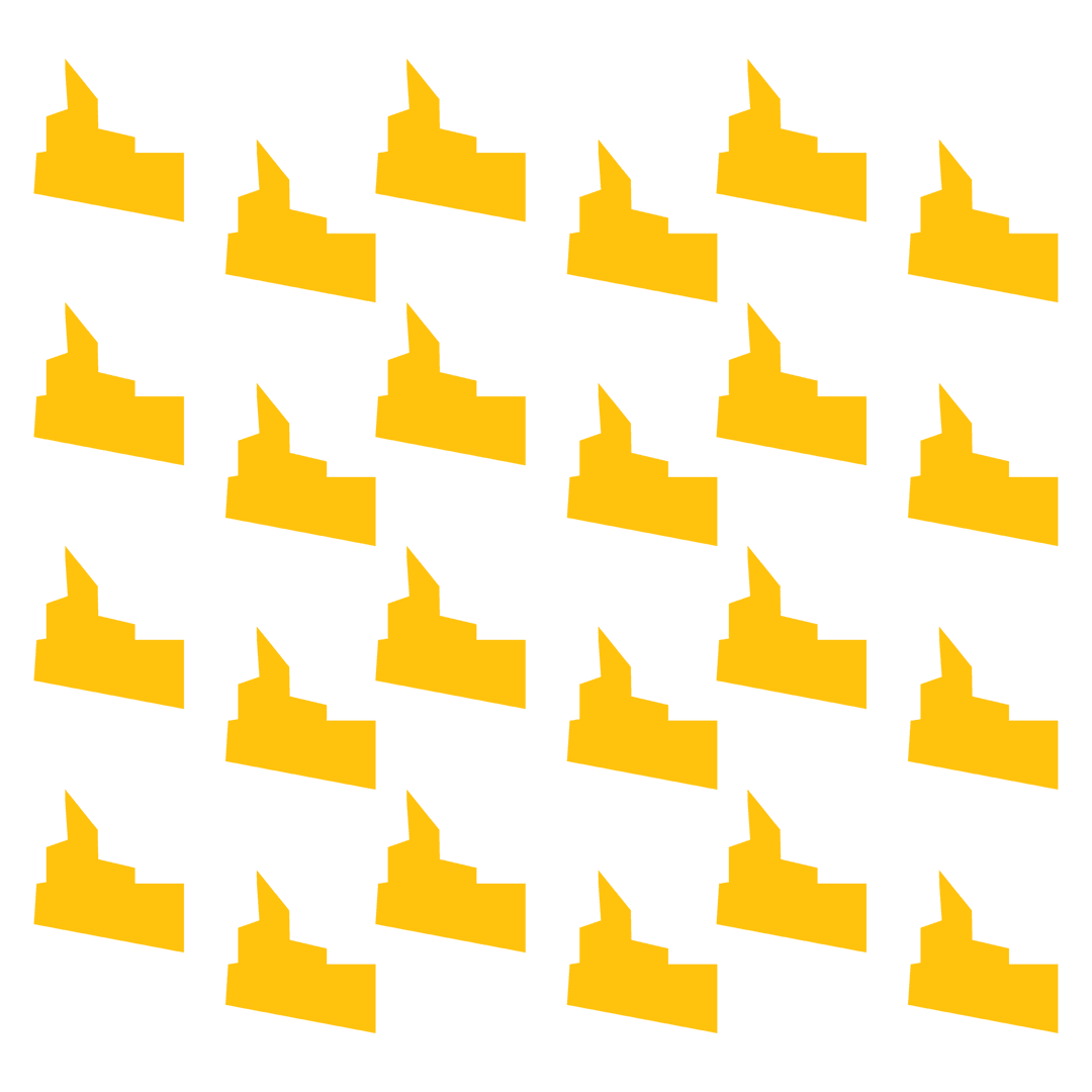 Yellow Light Shape Pattern on Transparent Background for Creative Designs