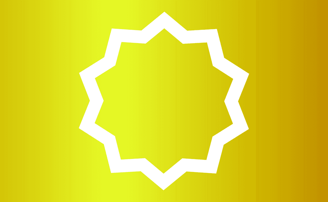 Transparent Geometric Star Shape Vector Art Design