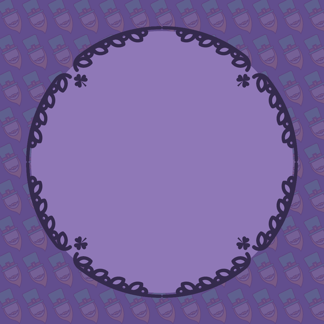 Transparent badge design with copy space
